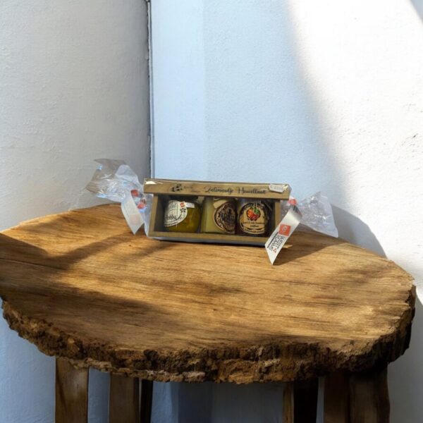 Geschenkbakje in cadeauverpakking